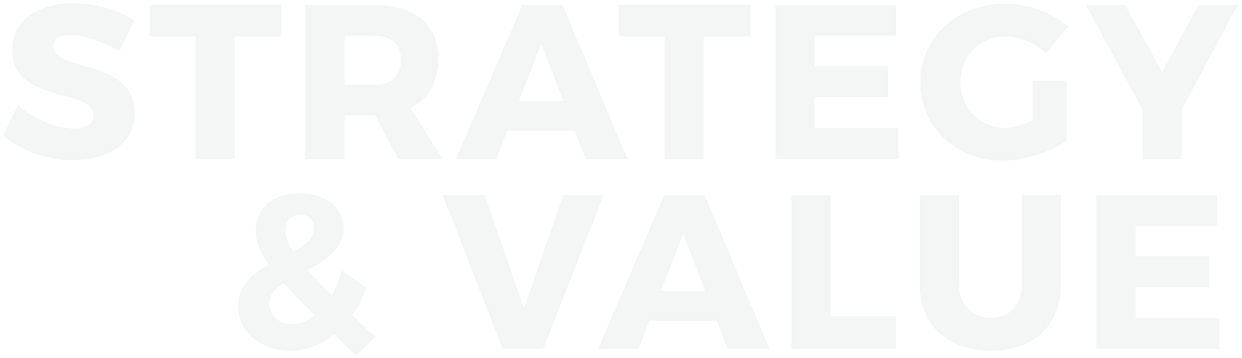 strategy and value
