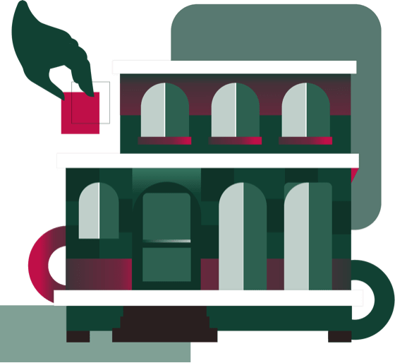 Building business by implementing a strategy